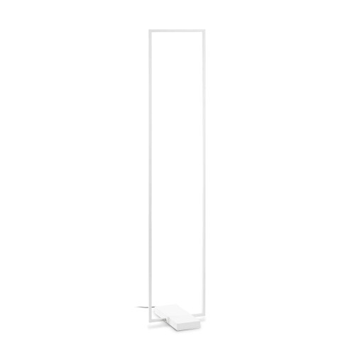Ideal Lux Frame fehér LED állólámpa (IDE-299624) LED 1 izzós IP20