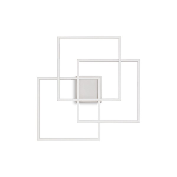 Ideal Lux Frame fehér LED mennyezeti/fali lámpa (IDE-341316) LED 1 izzós IP20 Ideal Lux Frame fehér LED mennyezeti/fali lámpa (IDE-341316) LED 1 izzós IP20