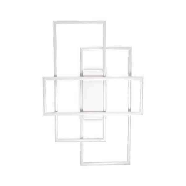 Ideal Lux Frame fehér LED mennyezeti/fali lámpa (IDE-341323) LED 1 izzós IP20