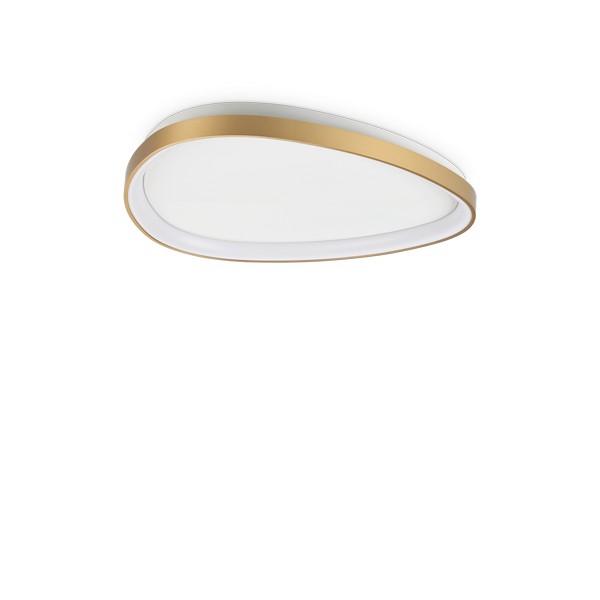 Ideal Lux Gemini sárgaréz LED mennyezeti lámpa (IDE-328065) LED 1 izzós IP20 Ideal Lux Gemini sárgaréz LED mennyezeti lámpa (IDE-328065) LED 1 izzós IP20