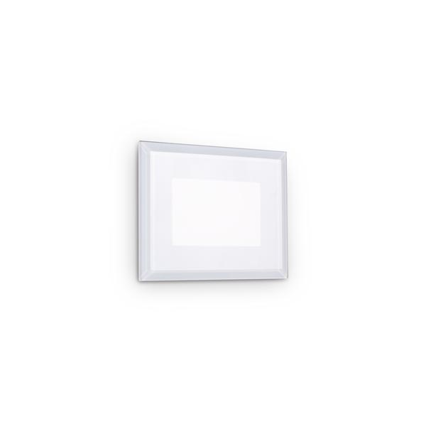 Ideal Lux Indio szürke-fehér falba/talajba építhető LED kültéri lámpa (IDE-255781) LED 1 izzós IP65 Ideal Lux Indio szürke-fehér falba/talajba építhető LED kültéri lámpa (IDE-255781) LED 1 izzós IP65