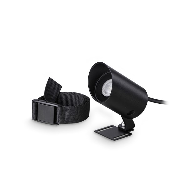 Ideal Lux Koala fekete LED kültéri leszúrható lámpa (IDE-345666) LED 1 izzós IP65