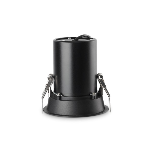 Ideal Lux Nova fekete LED beépíthető lámpa (IDE-248189) LED 1 izzós IP20
