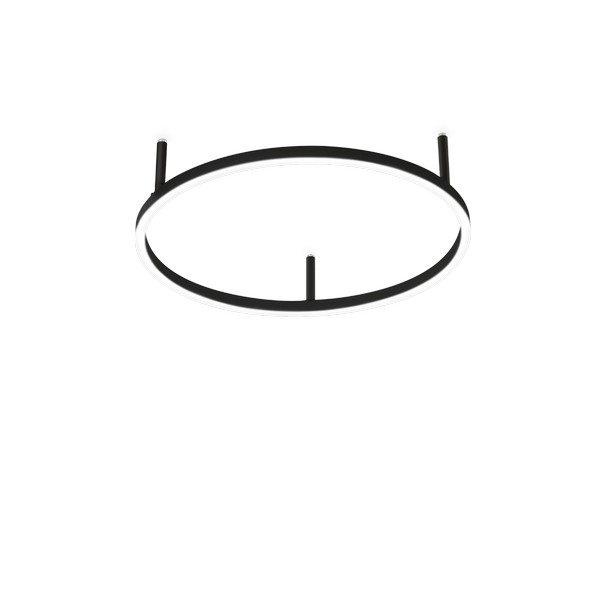 Ideal Lux Oracle Slim fekete LED mennyezeti lámpa (IDE-341880) LED 1 izzós IP20 Ideal Lux Oracle Slim fekete LED mennyezeti lámpa (IDE-341880) LED 1 izzós IP20