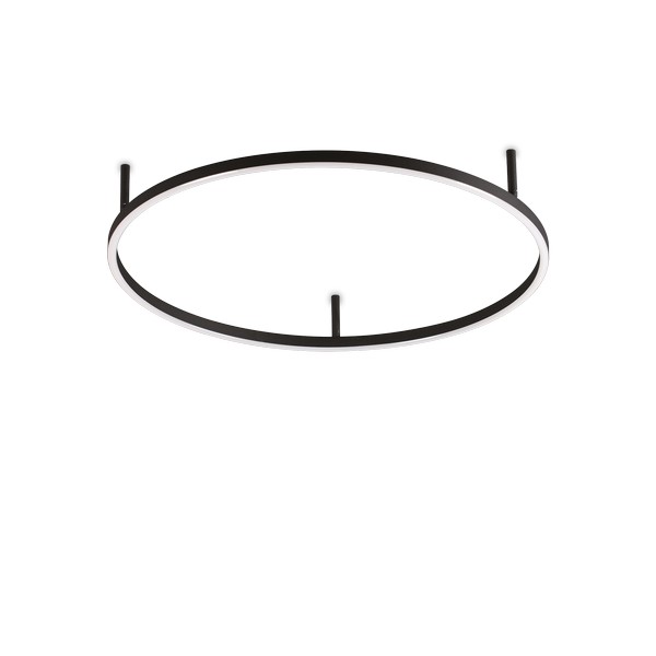 Ideal Lux Oracle Slim fekete LED mennyezeti lámpa (IDE-341927) LED 1 izzós IP20 Ideal Lux Oracle Slim fekete LED mennyezeti lámpa (IDE-341927) LED 1 izzós IP20