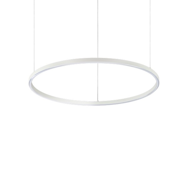 Ideal Lux Oracle Slim Round fehér LED függesztett lámpa (IDE-342078) LED 1 izzós IP20