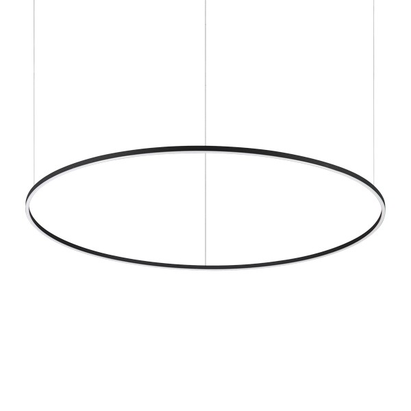 Ideal Lux Oracle Slim Round fekete LED függesztett lámpa (IDE-342184) LED 1 izzós IP20 Ideal Lux Oracle Slim Round fekete LED függesztett lámpa (IDE-342184) LED 1 izzós IP20