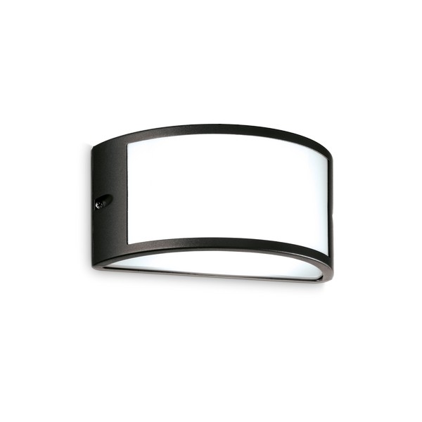 Ideal Lux Rex-1 fekete-fehér kültéri fali lámpa (IDE-322728) E27 1 izzós IP44 Ideal Lux Rex-1 fekete-fehér kültéri fali lámpa (IDE-322728) E27 1 izzós IP44