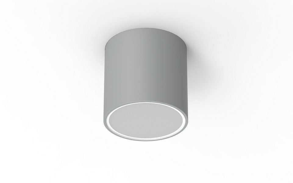 Ideal Lux Techo szürke-fehér kültéri mennyezeti lámpa (IDE-342702) GU10 1 izzós IP54