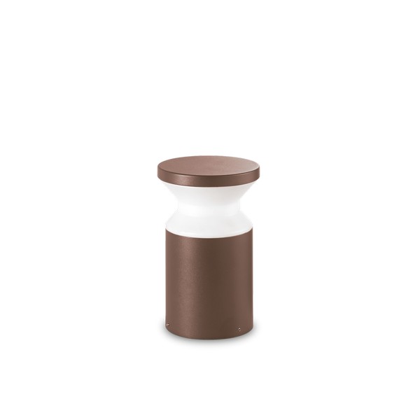 Ideal Lux Torre barna-fehér kültéri állólámpa (IDE-321981) E27 1 izzós IP44