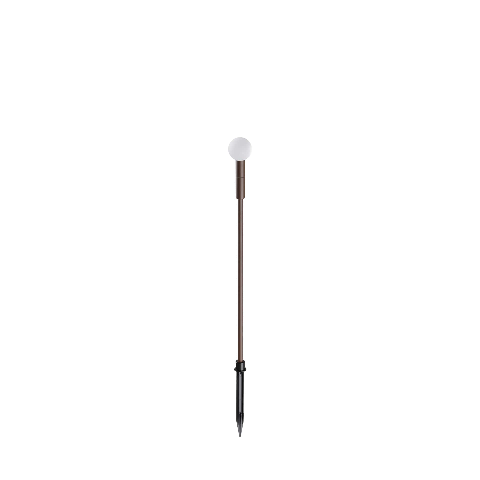 Ideal Lux Twiggy barna-fehér LED kültéri leszúrható lámpa (IDE-347899) LED 1 izzós IP65