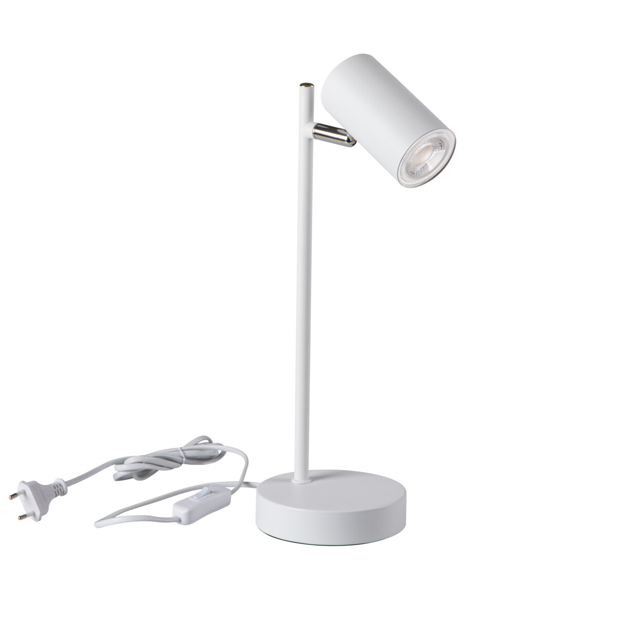 Kanlux Evalo TL fehér asztali lámpa (KAN-35785) GU10 1 izzós IP20