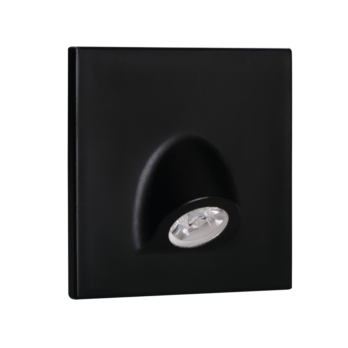 Kanlux Mefis fekete LED lépcsővilágító lámpa (KAN-32497) LED 1 izzós IP20