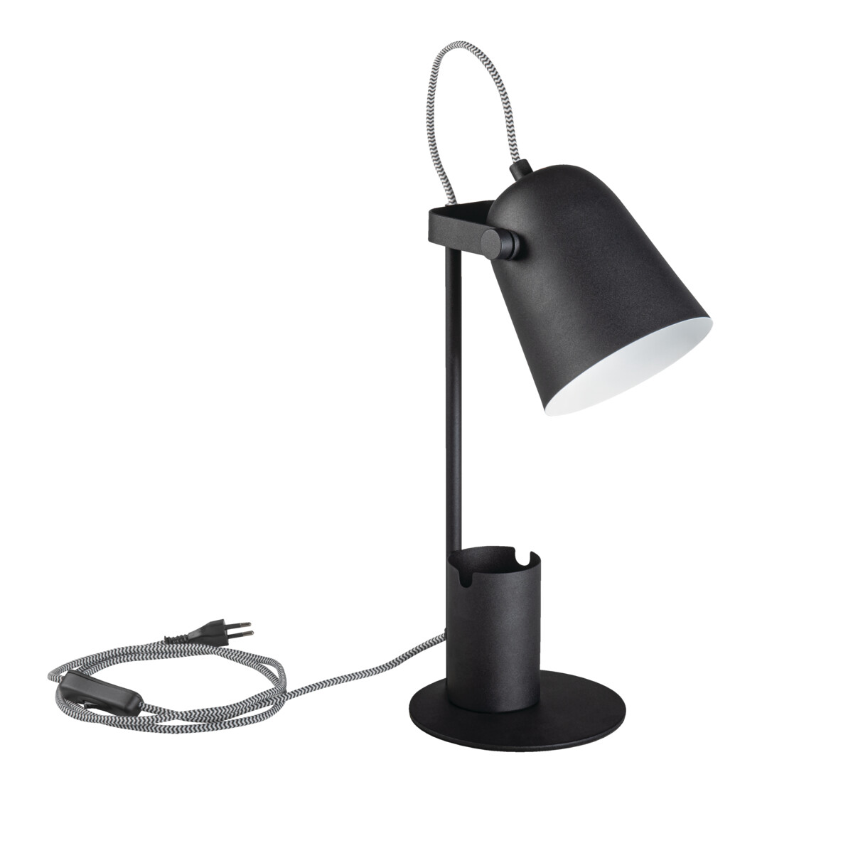Kanlux Raibo fekete asztali lámpa (KAN-36280) E27 1 izzós IP20 Kanlux Raibo fekete asztali lámpa (KAN-36280) E27 1 izzós IP20