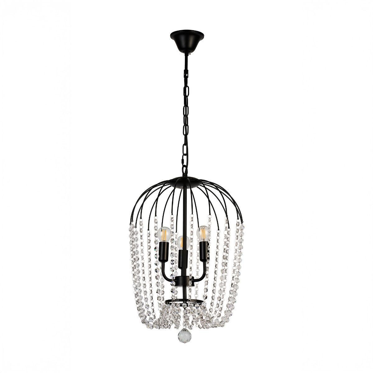 Klausen Chic SP3 fekete függesztett lámpa (KL113034) E14 3 izzós IP20 Klausen Chic SP3 fekete függesztett lámpa (KL113034) E14 3 izzós IP20