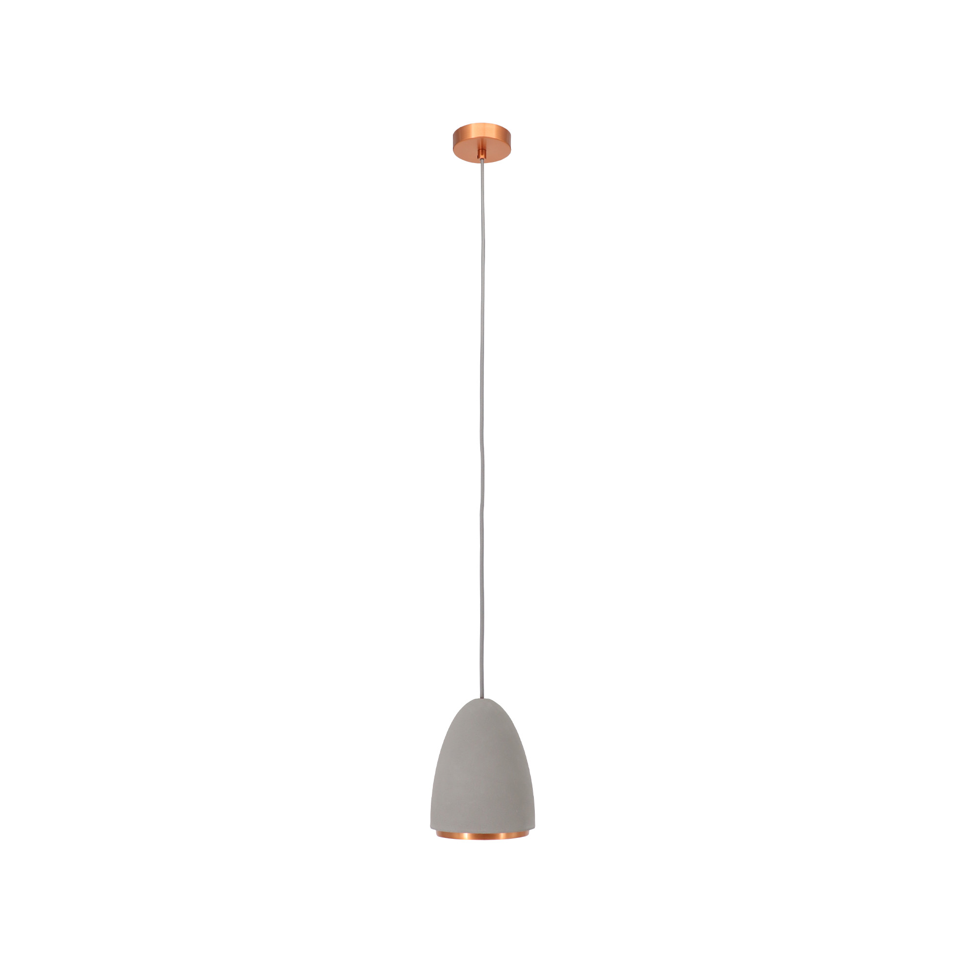 Klausen Concrete SP1 réz függesztett lámpa (111041) GU10 1 izzós IP20 Klausen Concrete SP1 réz függesztett lámpa (111041) GU10 1 izzós IP20