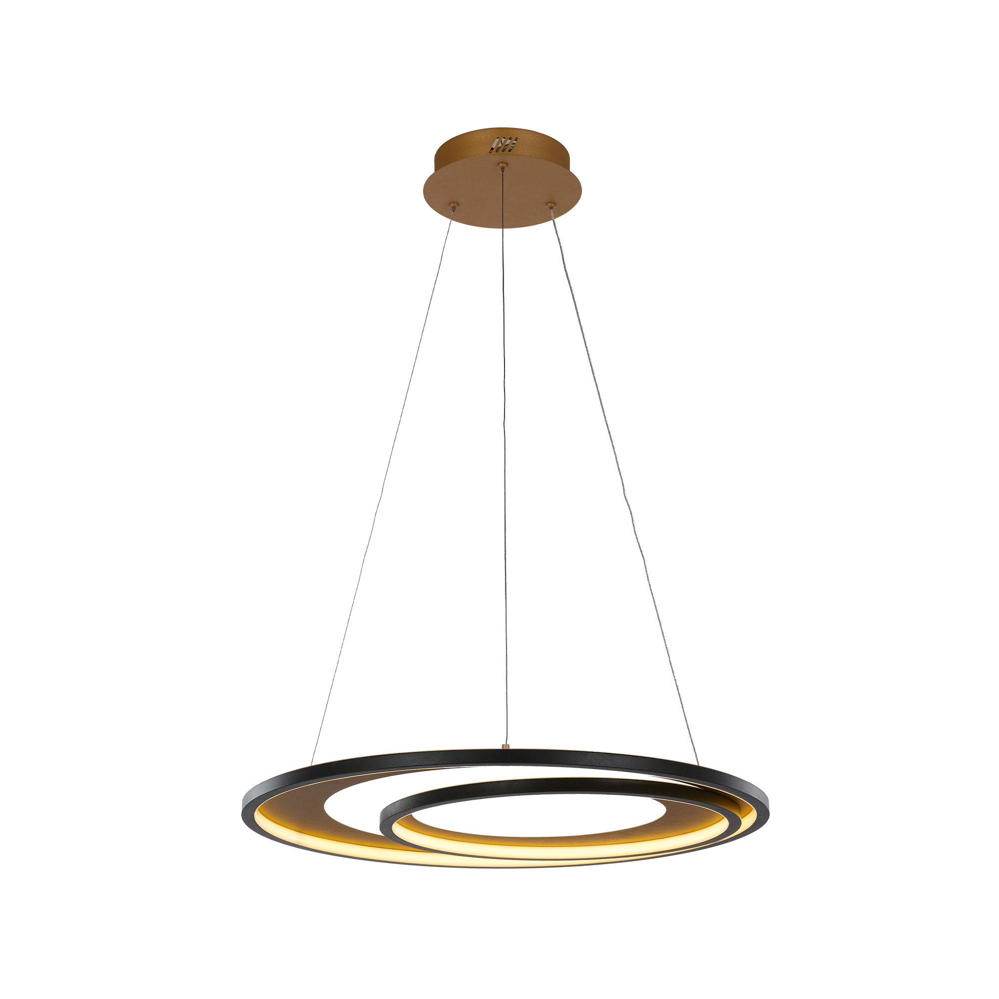 Klausen Cryptic SP2 arany-fekete LED függesztett lámpa (142024) LED 1 izzós IP20 Klausen Cryptic SP2 arany-fekete LED függesztett lámpa (142024) LED 1 izzós IP20
