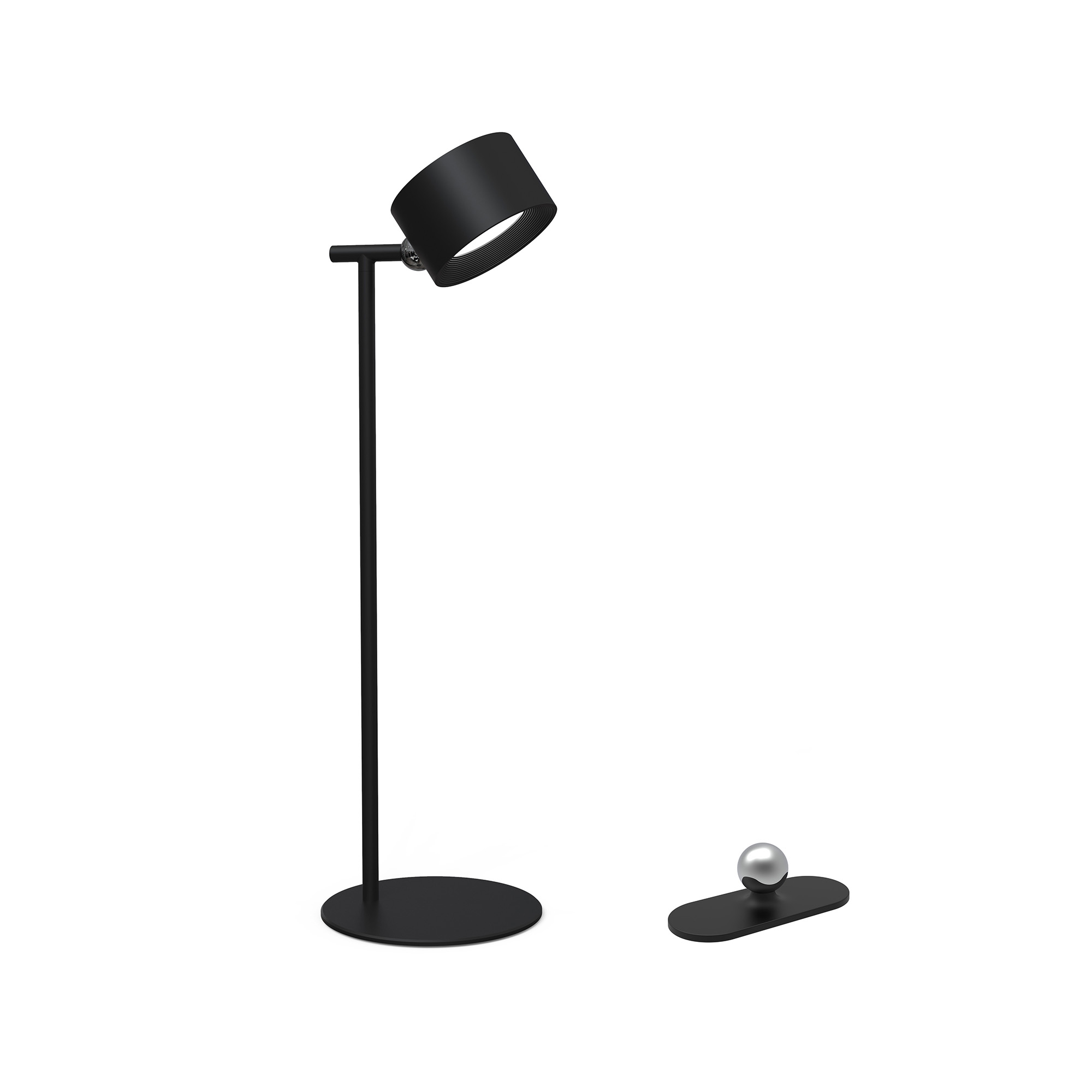 Klausen Cute fekete LED asztali/fali lámpa (KL148015) LED 1 izzós IP20 Klausen Cute fekete LED asztali/fali lámpa (KL148015) LED 1 izzós IP20