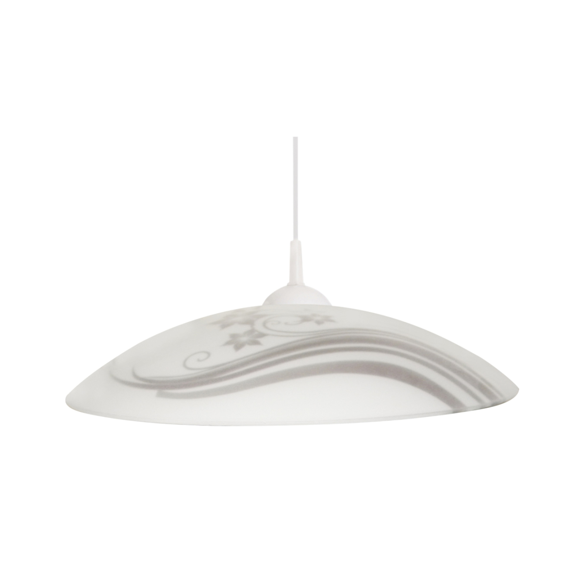 Klausen Flos P30 fehér függesztett lámpa (LY-6029) E27 1 izzós IP20 Klausen Flos P30 fehér függesztett lámpa (LY-6029) E27 1 izzós IP20