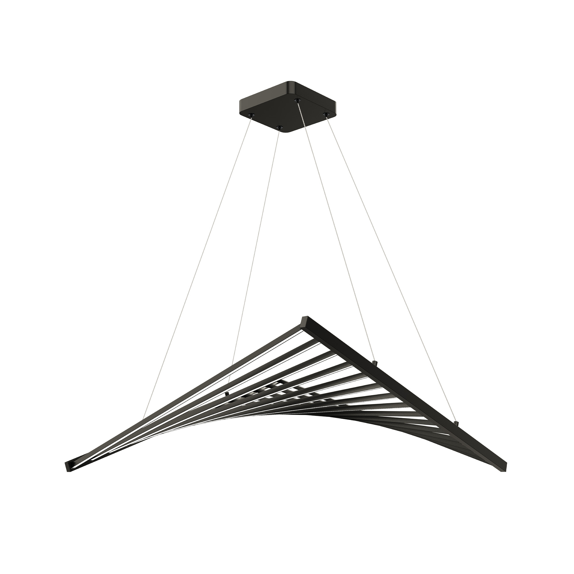 Klausen Fluctus SP1 fekete LED függesztett lámpa (142074) LED 1 izzós IP20 Klausen Fluctus SP1 fekete LED függesztett lámpa (142074) LED 1 izzós IP20