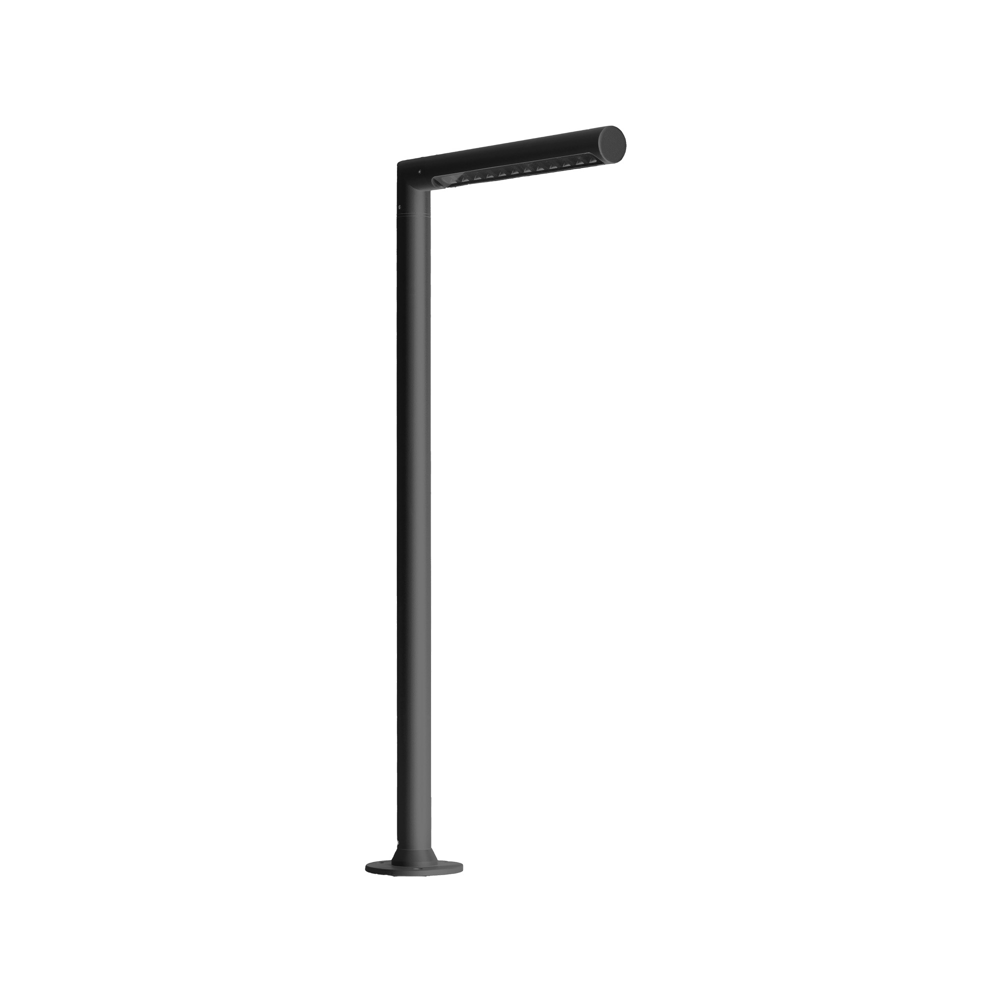 Klausen Giant B fekete LED kültéri állólámpa (KL125001) LED 1 izzós IP65