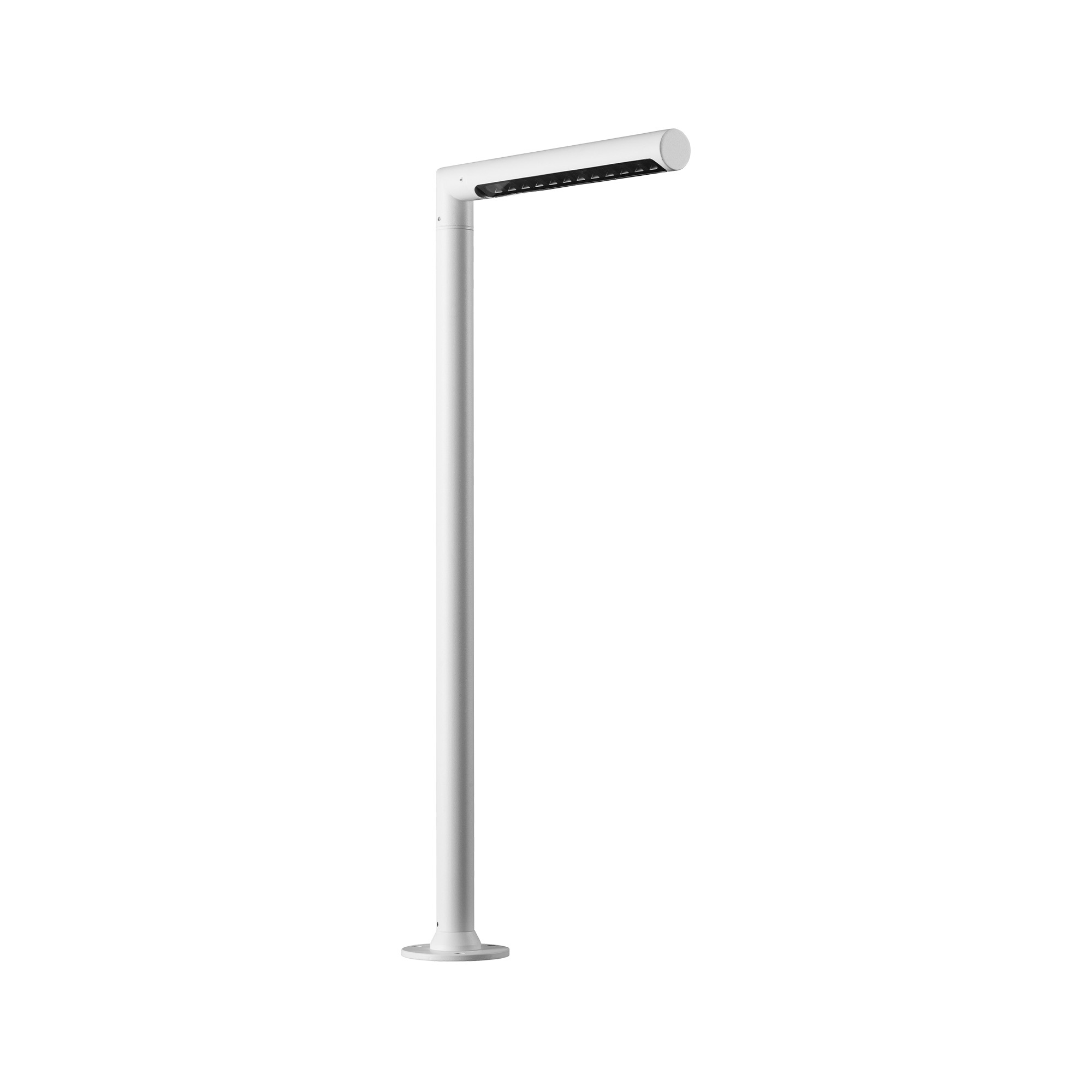 Klausen Giant W fehér LED kültéri állólámpa (KL125002) LED 1 izzós IP65