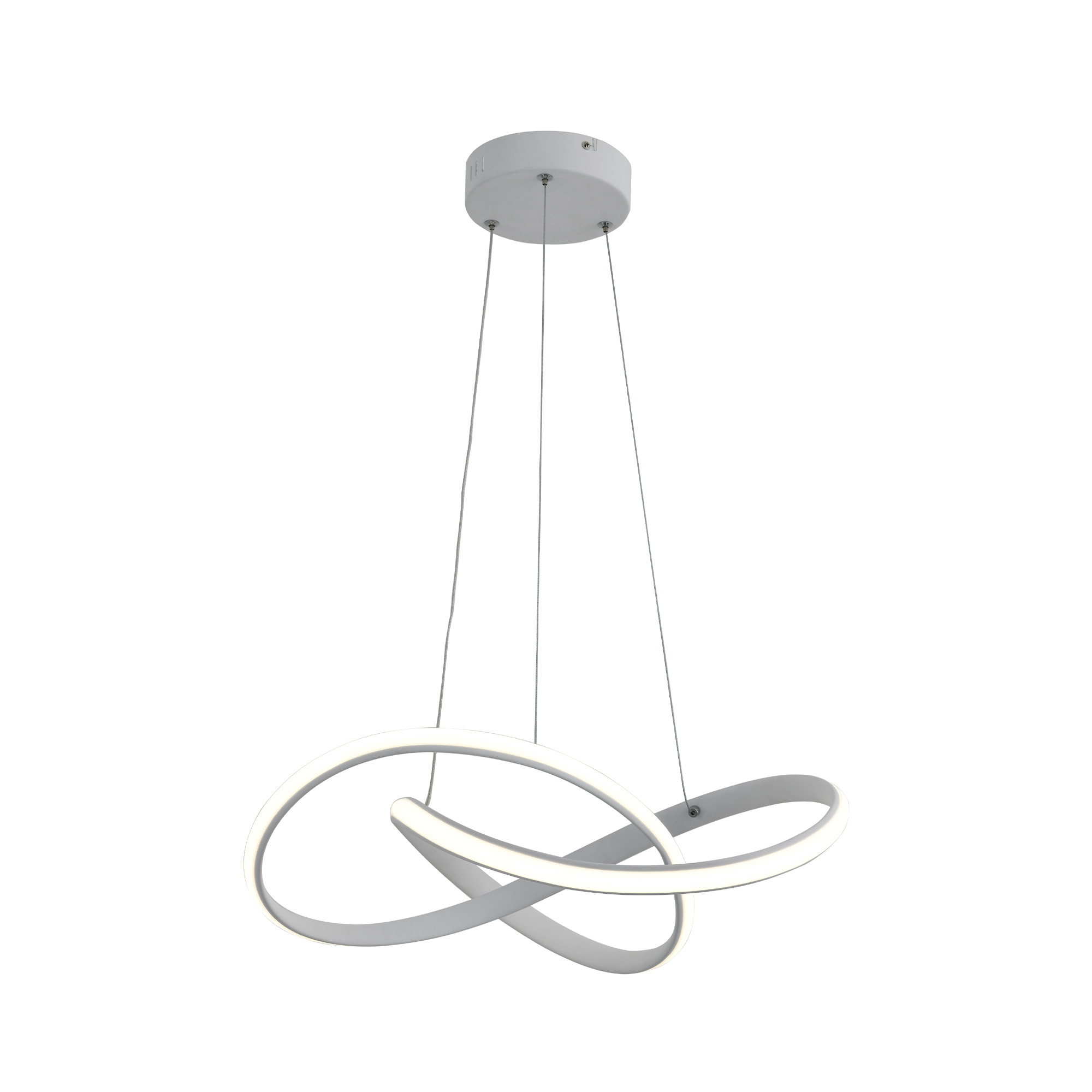 Klausen Intrigue SP1 fehér LED függesztett lámpa (KL142047) LED 1 izzós IP20