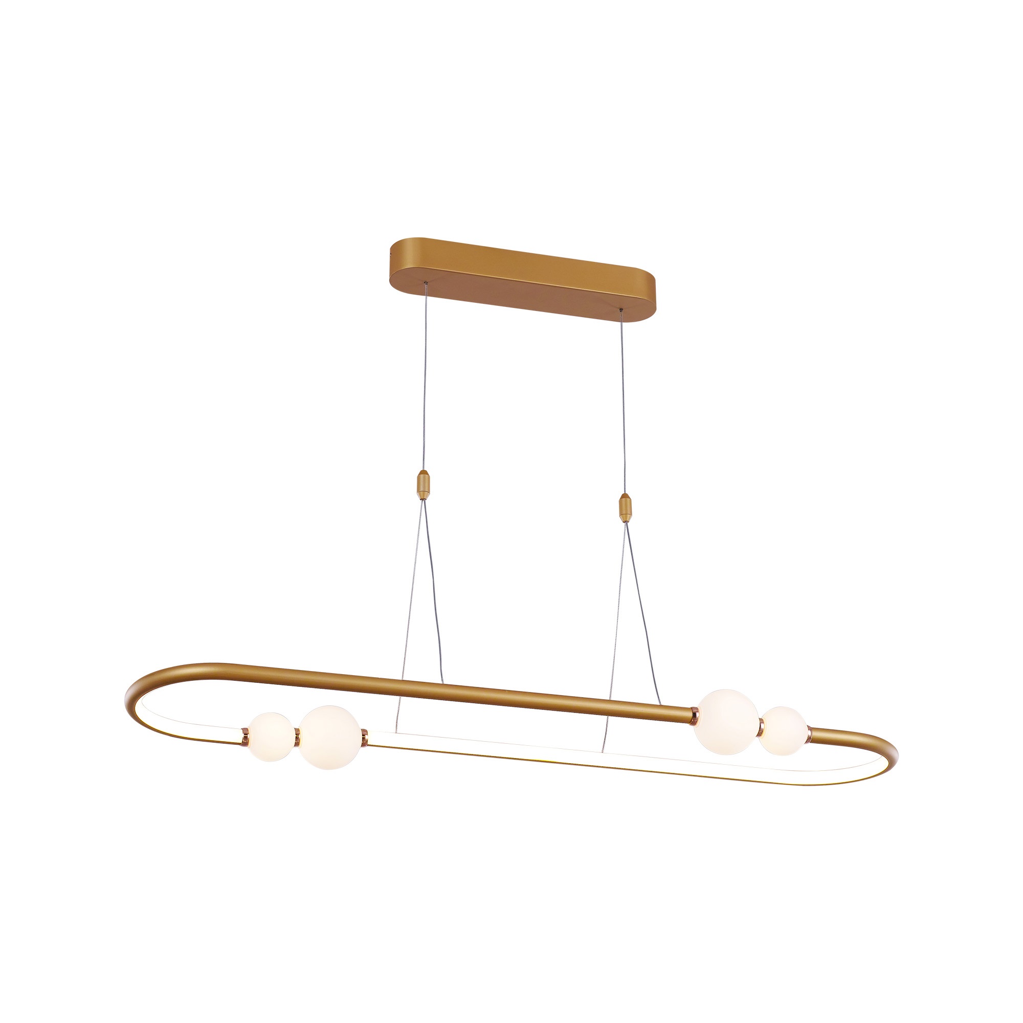 Klausen Juniper matt arany LED függesztett lámpa (142038) LED 1 izzós IP20 Klausen Juniper matt arany LED függesztett lámpa (142038) LED 1 izzós IP20