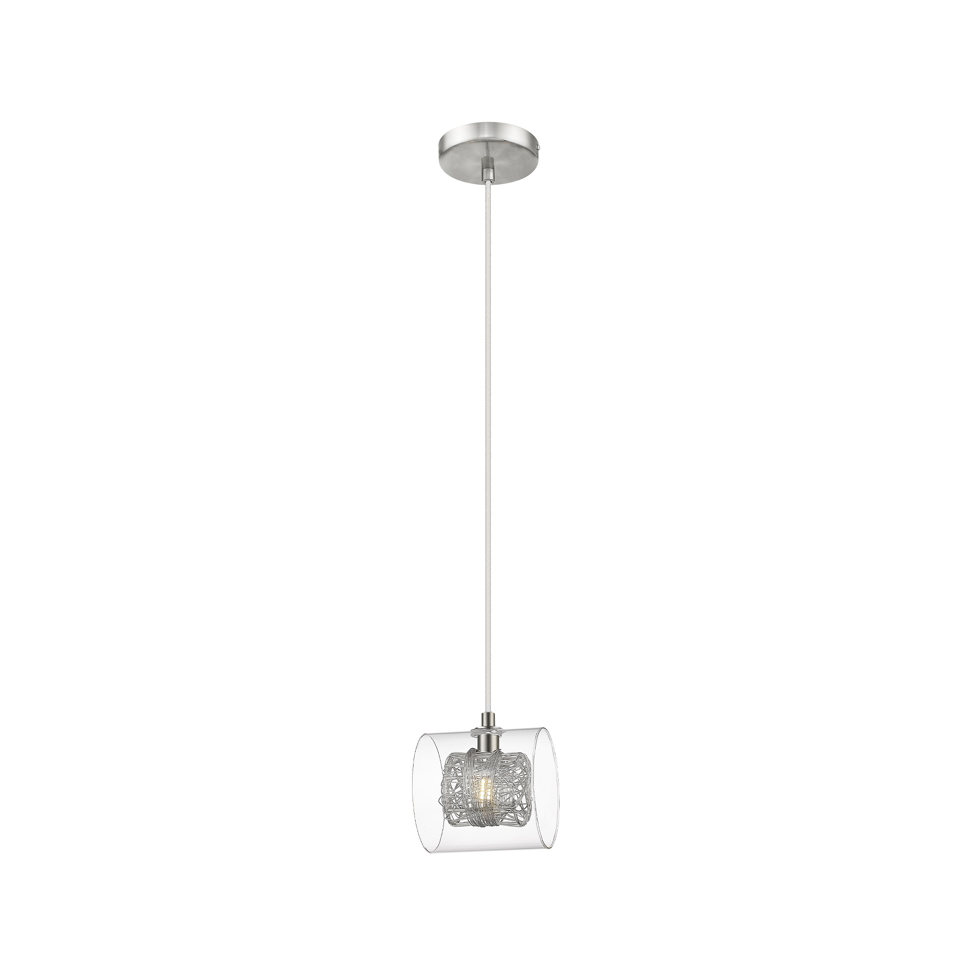 Klausen Klass SP1 nikkel függesztett lámpa (142066) G9 1 izzós IP20 Klausen Klass SP1 nikkel függesztett lámpa (142066) G9 1 izzós IP20