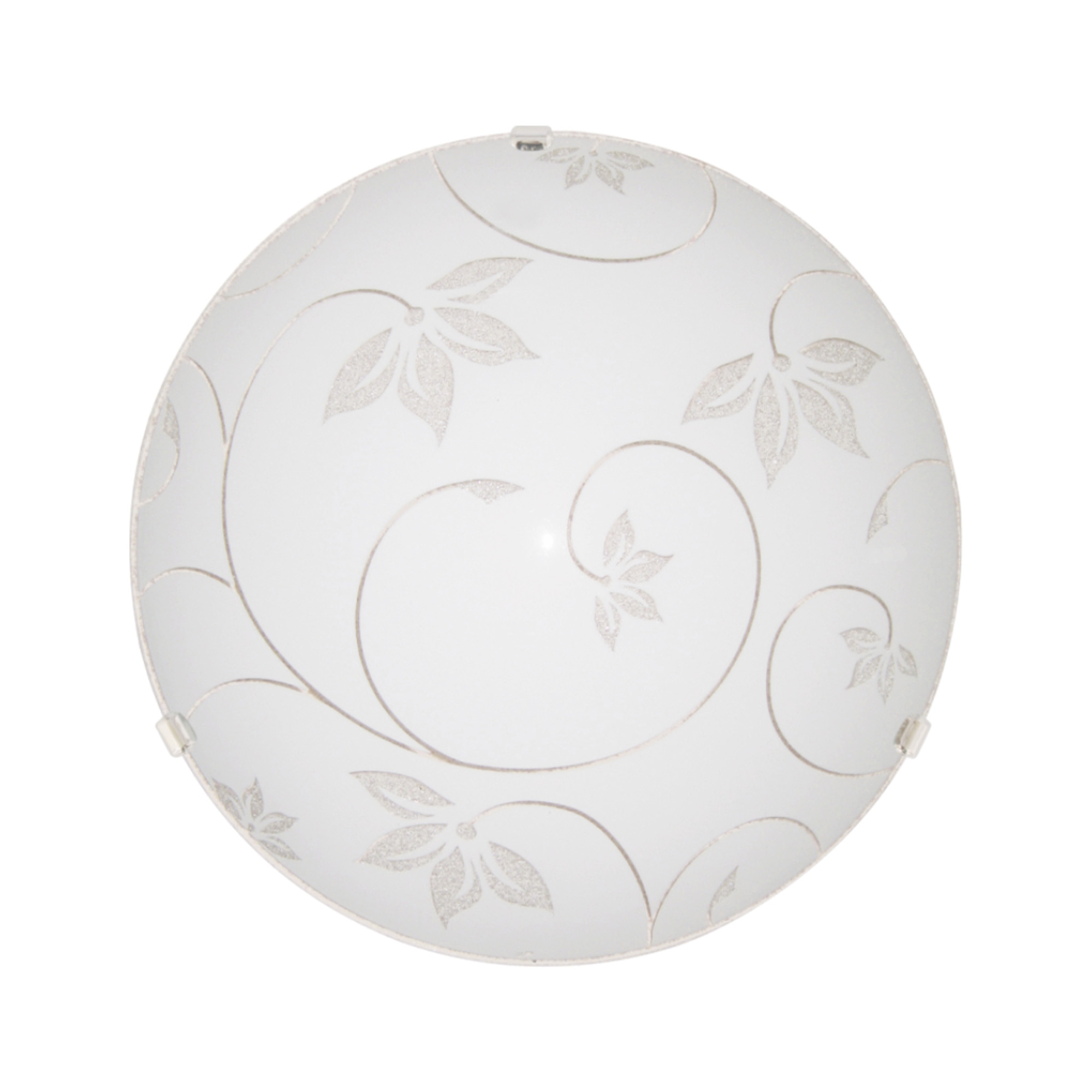 Klausen Leaf 40 fehér-króm mennyezeti lámpa (LY-6015) E27 2 izzós IP20