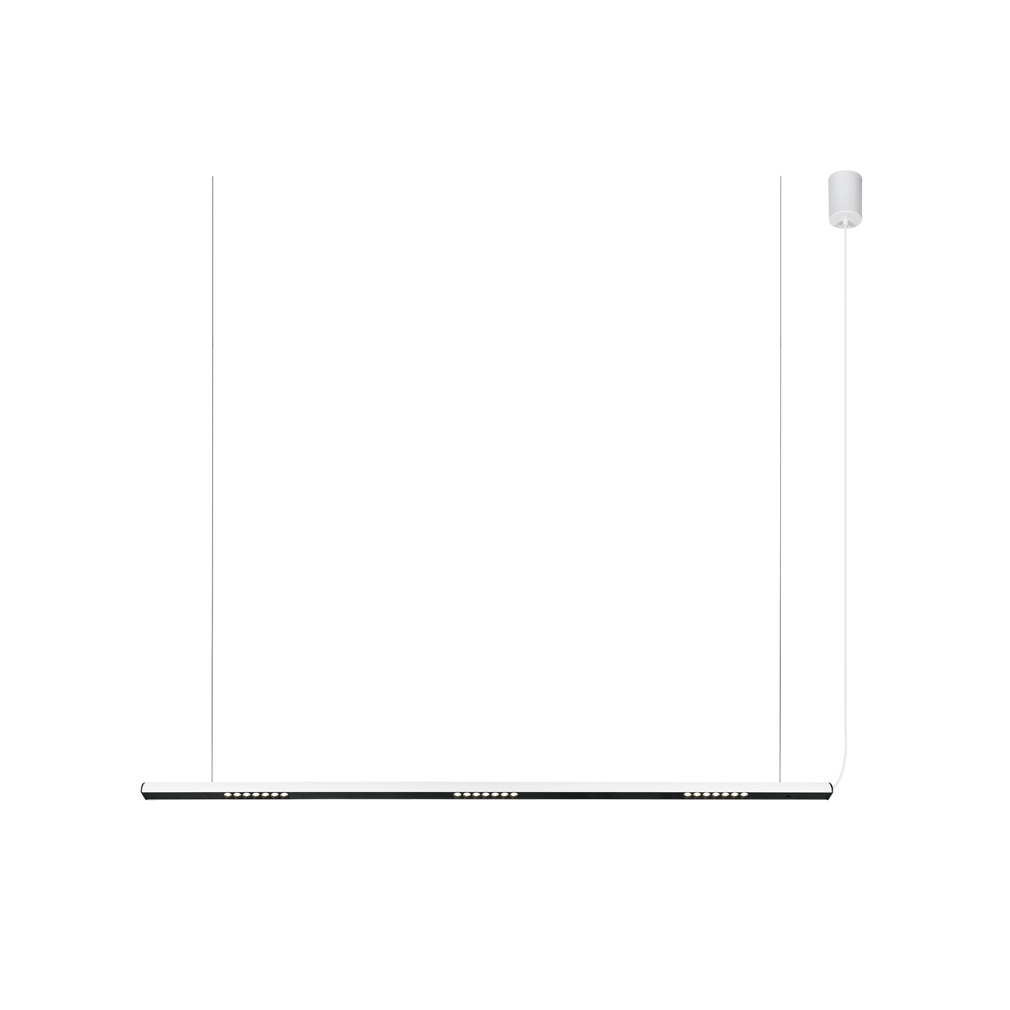 Klausen Line 18W fehér LED függesztett lámpa (142049) LED 1 izzós IP20