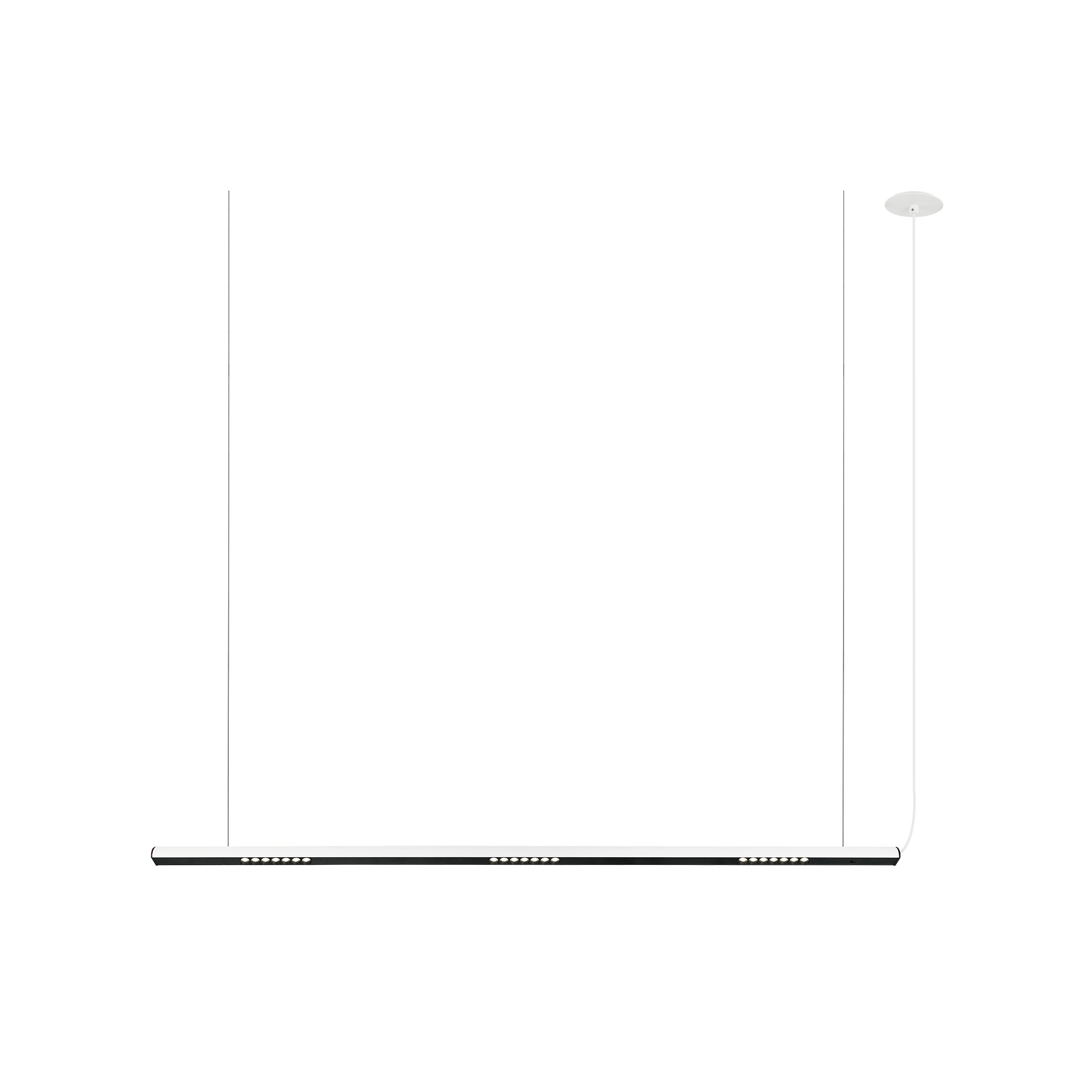 Klausen Line 18W fehér LED függesztett lámpa (142050) LED 1 izzós IP20