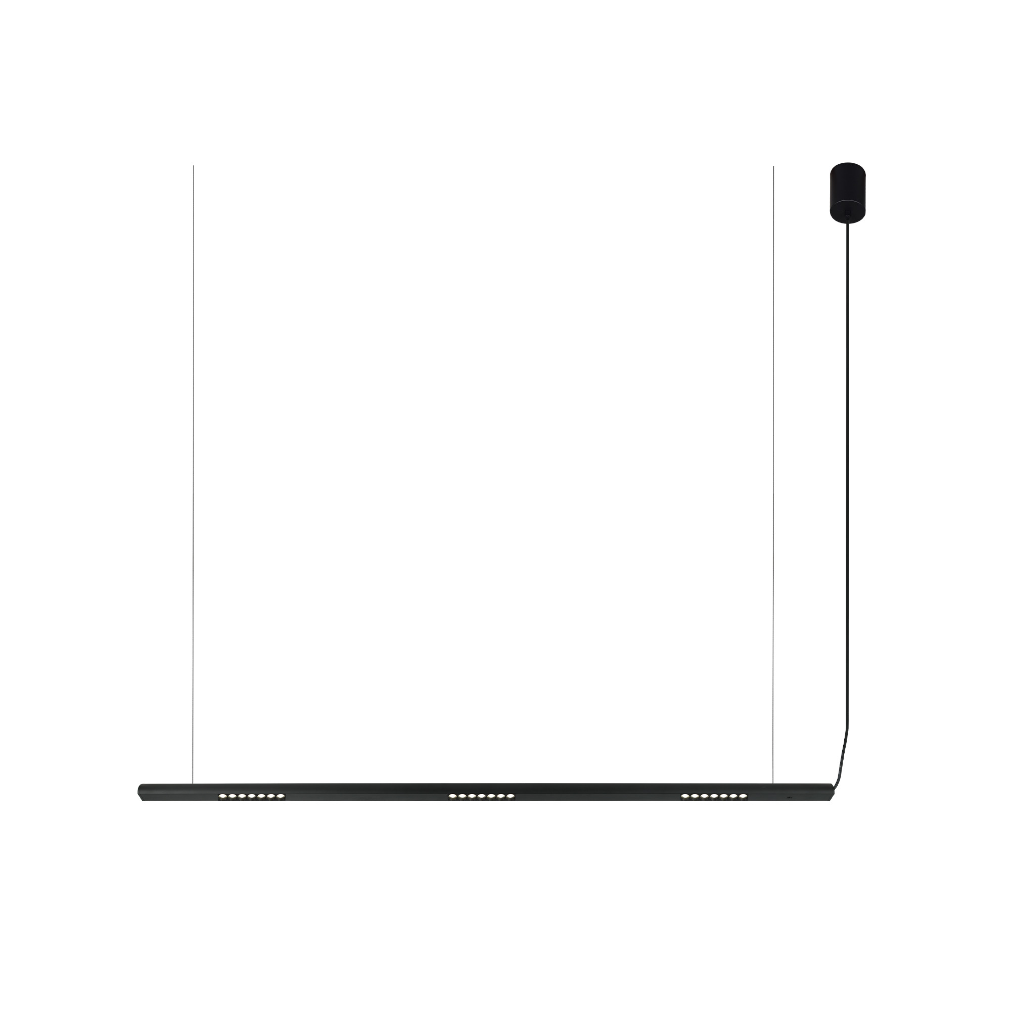 Klausen Line 18W fekete LED függesztett lámpa (142051) LED 1 izzós IP20 Klausen Line 18W fekete LED függesztett lámpa (142051) LED 1 izzós IP20