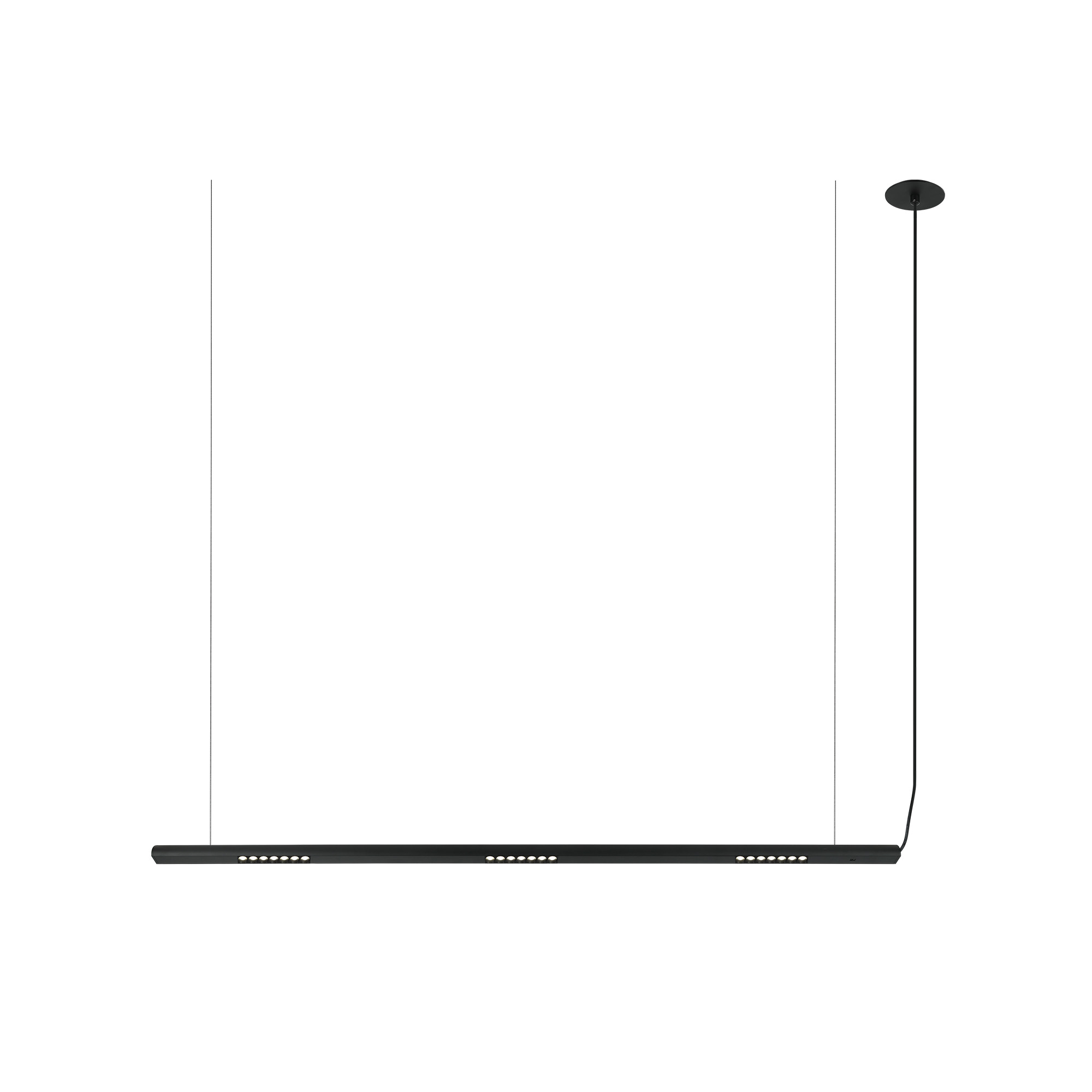 Klausen Line 18W fekete LED függesztett lámpa (142052) LED 1 izzós IP20 Klausen Line 18W fekete LED függesztett lámpa (142052) LED 1 izzós IP20