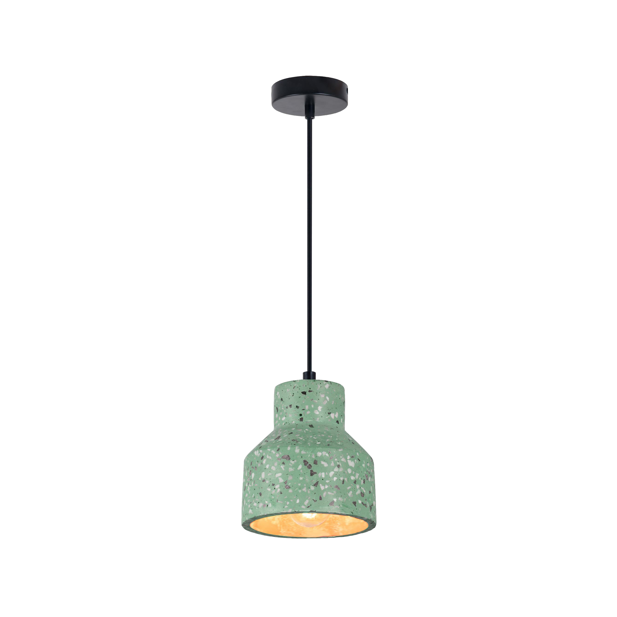Klausen Resin SP1 zöld függesztett lámpa (111037) E27 1 izzós IP20 Klausen Resin SP1 zöld függesztett lámpa (111037) E27 1 izzós IP20