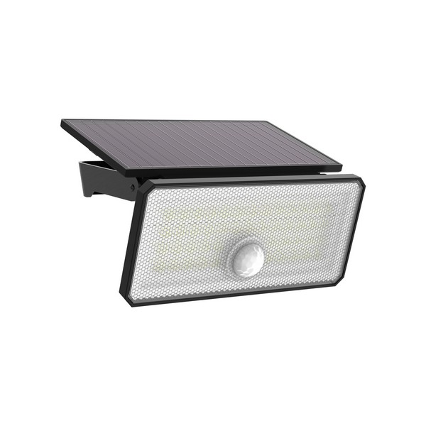 Klausen Sunwave 1 fekete LED kültéri napelemes fali lámpa (KL190005) LED 1 izzós IP44 Klausen Sunwave 1 fekete LED kültéri napelemes fali lámpa (KL190005) LED 1 izzós IP44