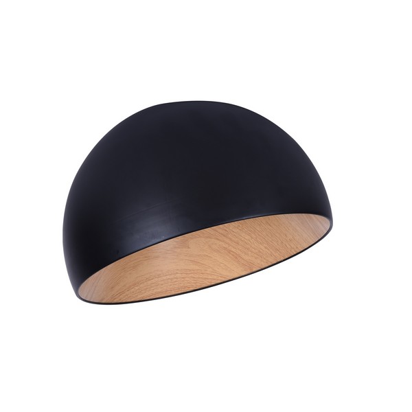 Klausen Tilted fekete-natúr LED mennyezeti lámpa (140013) LED 1 izzós IP20 Klausen Tilted fekete-natúr LED mennyezeti lámpa (140013) LED 1 izzós IP20