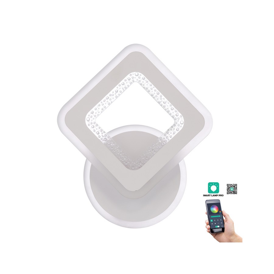 Klausen Trigos AP1 fehér LED fali lámpa (KL151045) LED 1 izzós IP20 Klausen Trigos AP1 fehér LED fali lámpa (KL151045) LED 1 izzós IP20