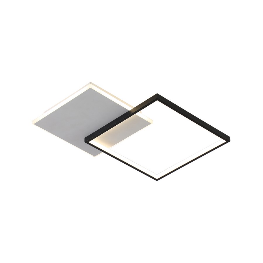 Klausen Vertis PL2 fekete-fehér LED mennyezeti lámpa (KL151088) LED 1 izzós IP20 Klausen Vertis PL2 fekete-fehér LED mennyezeti lámpa (KL151088) LED 1 izzós IP20