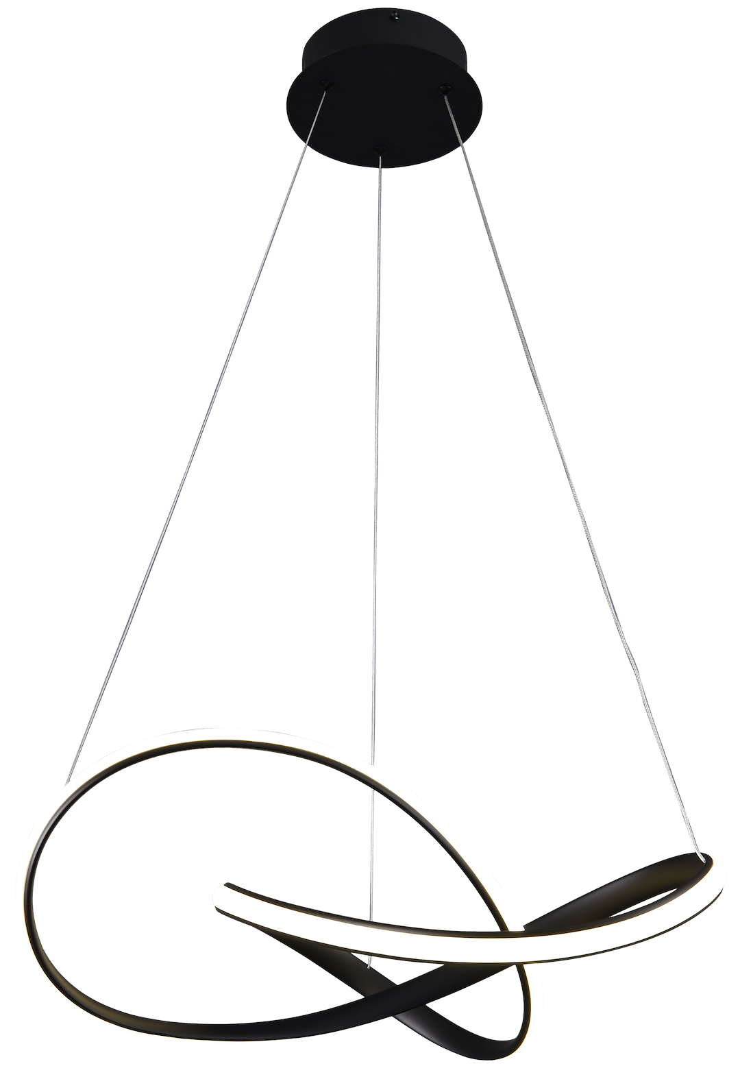 Milagro Cappio fekete LED függesztett lámpa (MIL-ML6771) LED 1 izzós IP20 Milagro Cappio fekete LED függesztett lámpa (MIL-ML6771) LED 1 izzós IP20
