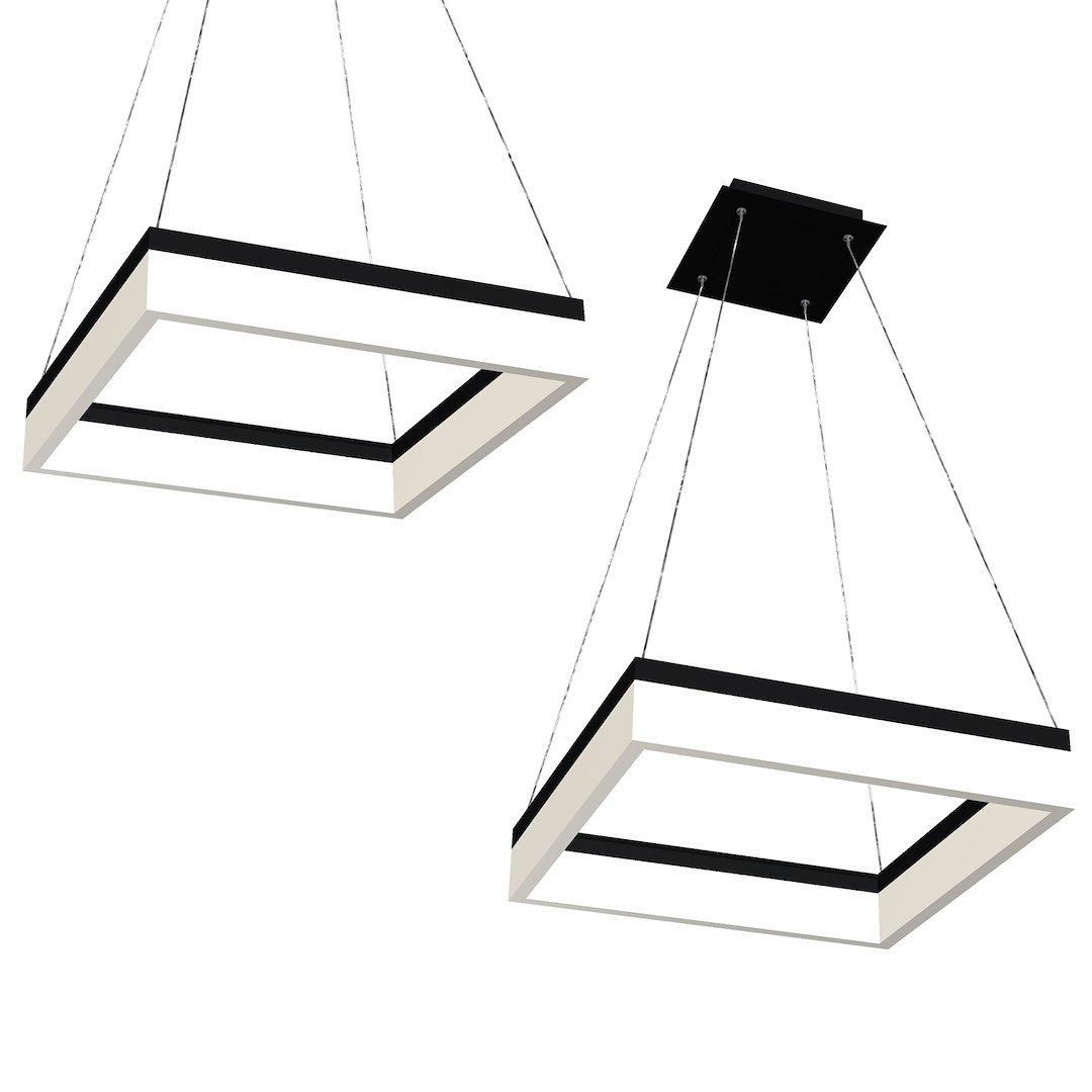 Milagro Nero fekete LED függesztett lámpa (MIL-ML081) LED 1 izzós IP20 Milagro Nero fekete LED függesztett lámpa (MIL-ML081) LED 1 izzós IP20