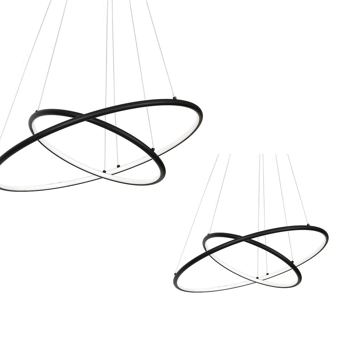 Milagro Orion fekete LED függesztett lámpa (MIL-ML508) LED 1 izzós IP20 Milagro Orion fekete LED függesztett lámpa (MIL-ML508) LED 1 izzós IP20