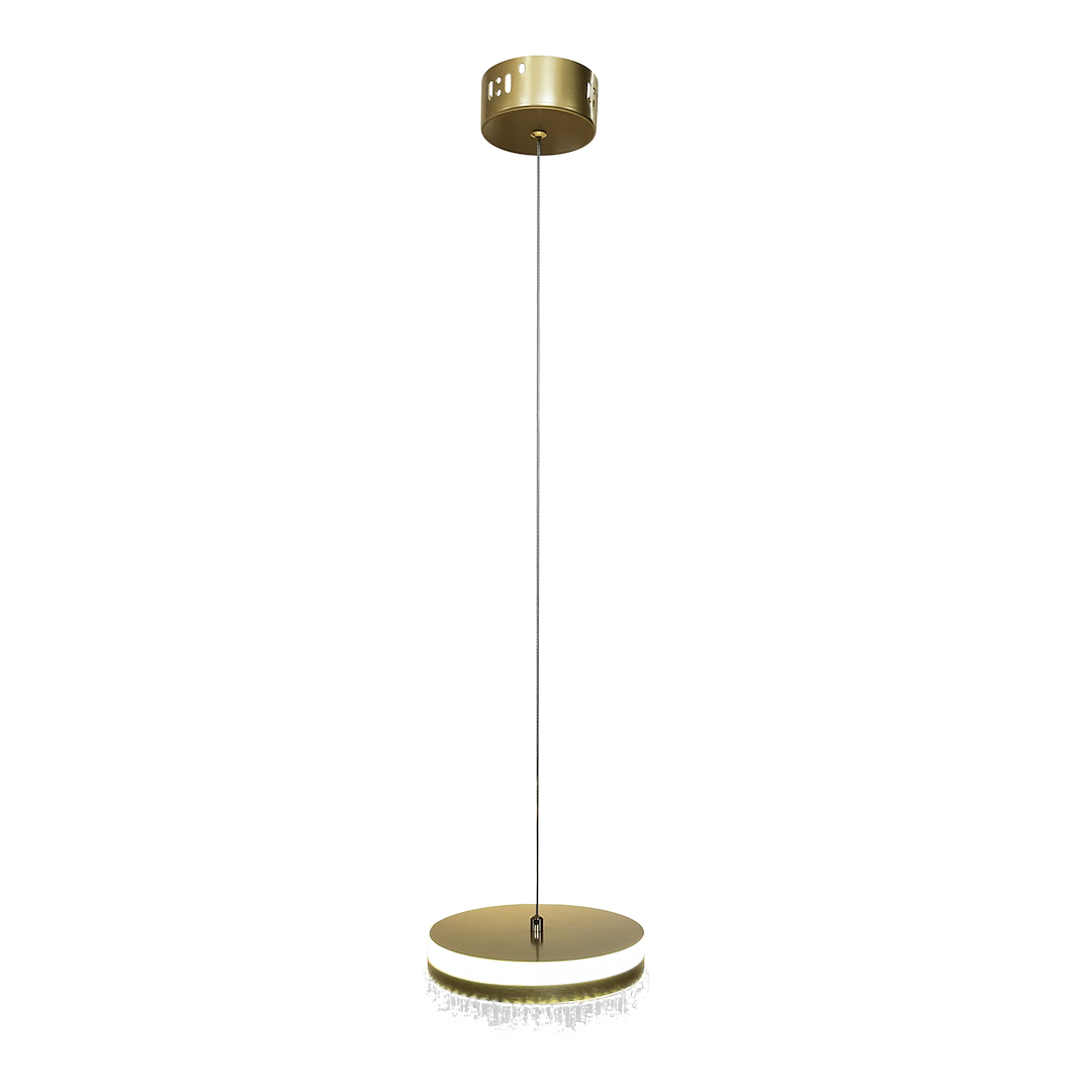 Milagro Preciosa arany LED függesztett lámpa (MIL-ML0998) LED 1 izzós IP20
