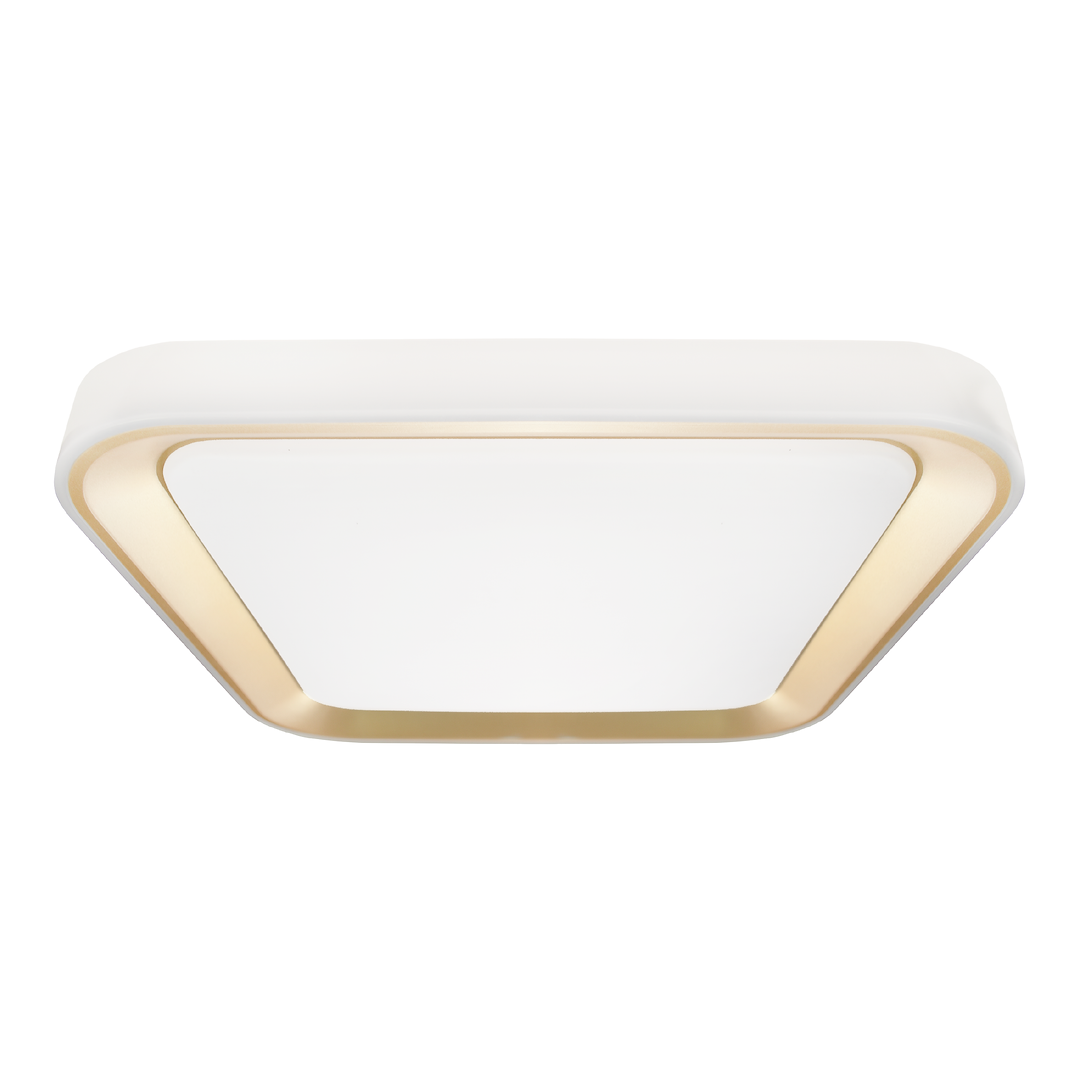 Milagro Quadro arany-fehér távirányítós LED mennyezeti lámpa (MIL-ML7933) LED 1 izzós IP20 Milagro Quadro arany-fehér távirányítós LED mennyezeti lámpa (MIL-ML7933) LED 1 izzós IP20
