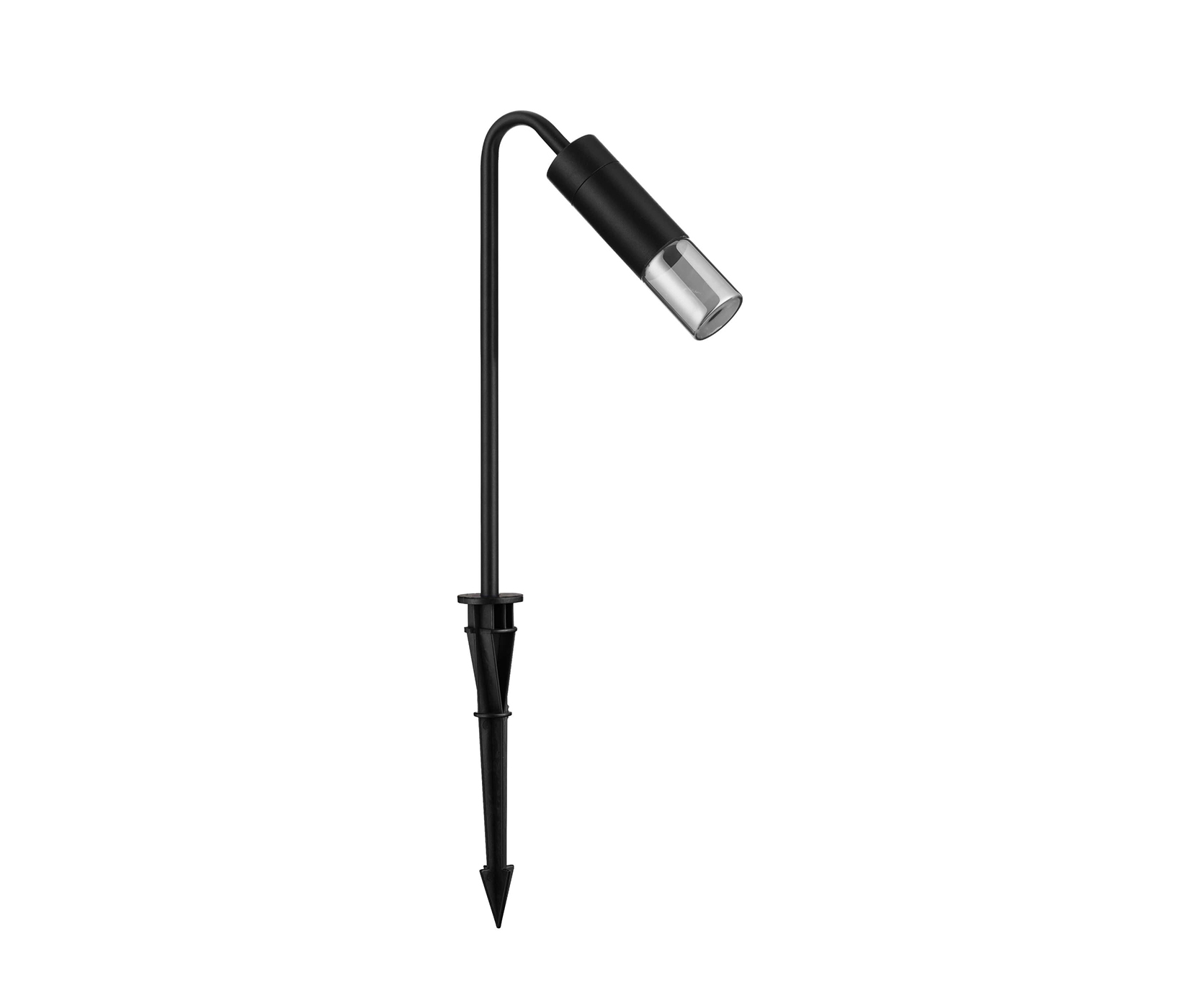 Nova Luce Aether fekete-szürke LED kültéri leszúrható állólámpa (NL-9030850) LED 1 izzós IP65