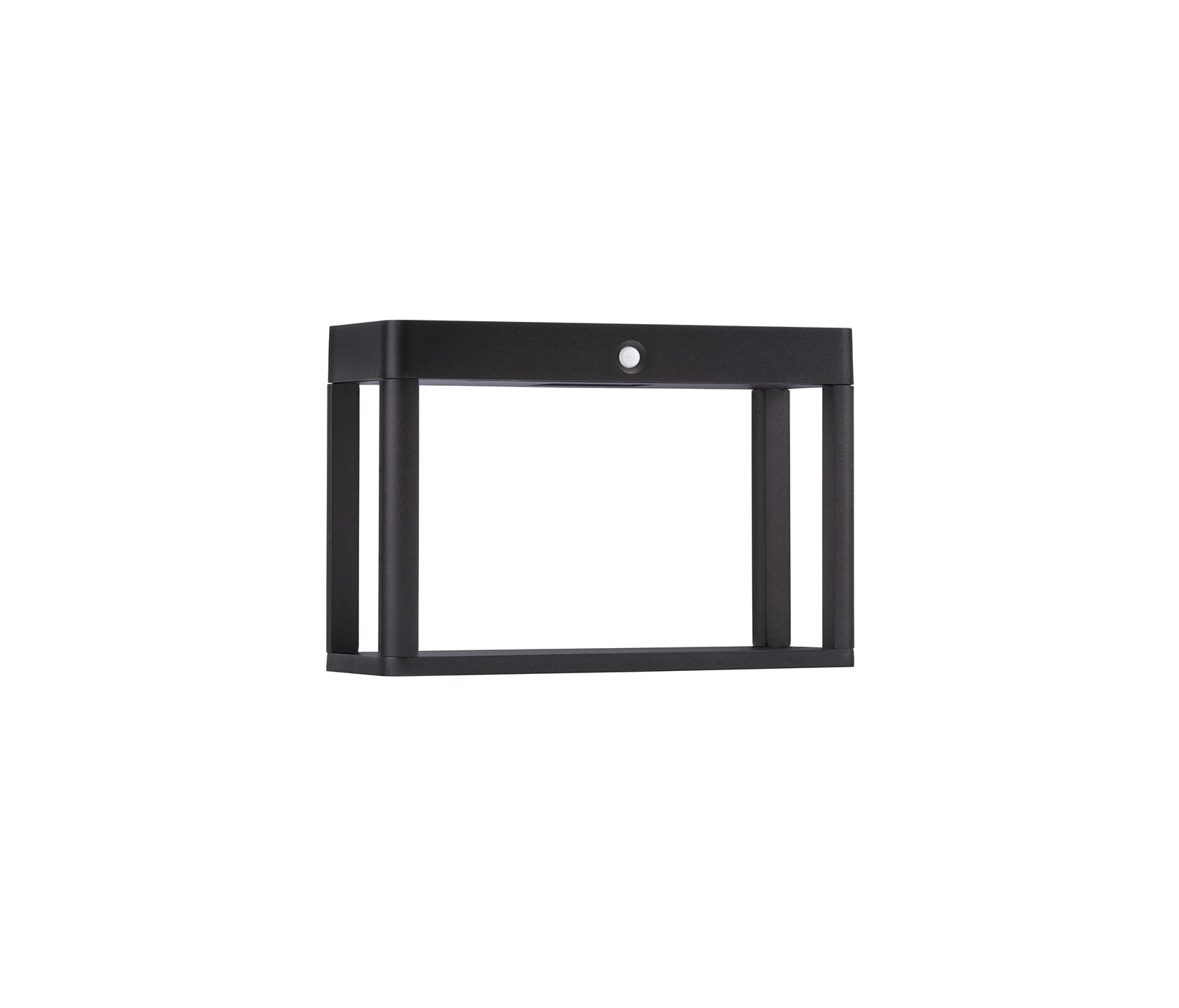 Nova Luce Berni fekete LED mozgásérzékelős kültéri állólámpa (NL-9030565) LED 1 izzós IP65