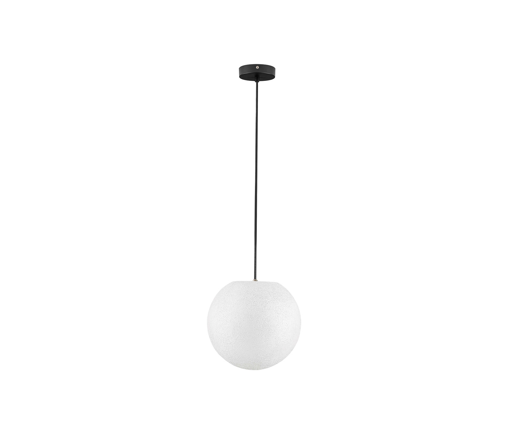 Nova Luce Moon fekete-fehér kültéri függesztett lámpa (NL-9186714) E14 1 izzós IP65