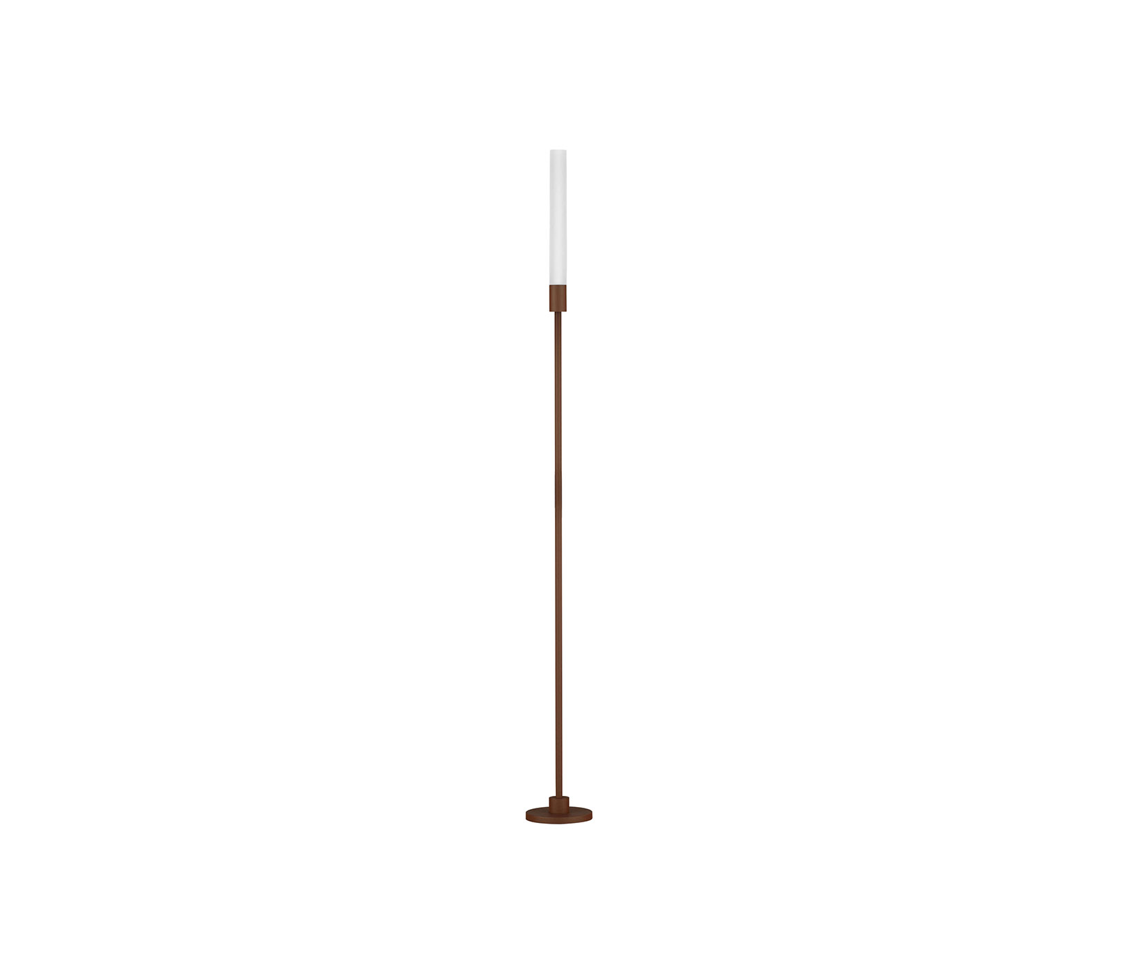 Nova Luce Slot barna-fehér LED kültéri leszúrható állólámpa (NL-9030909) LED 1 izzós IP65