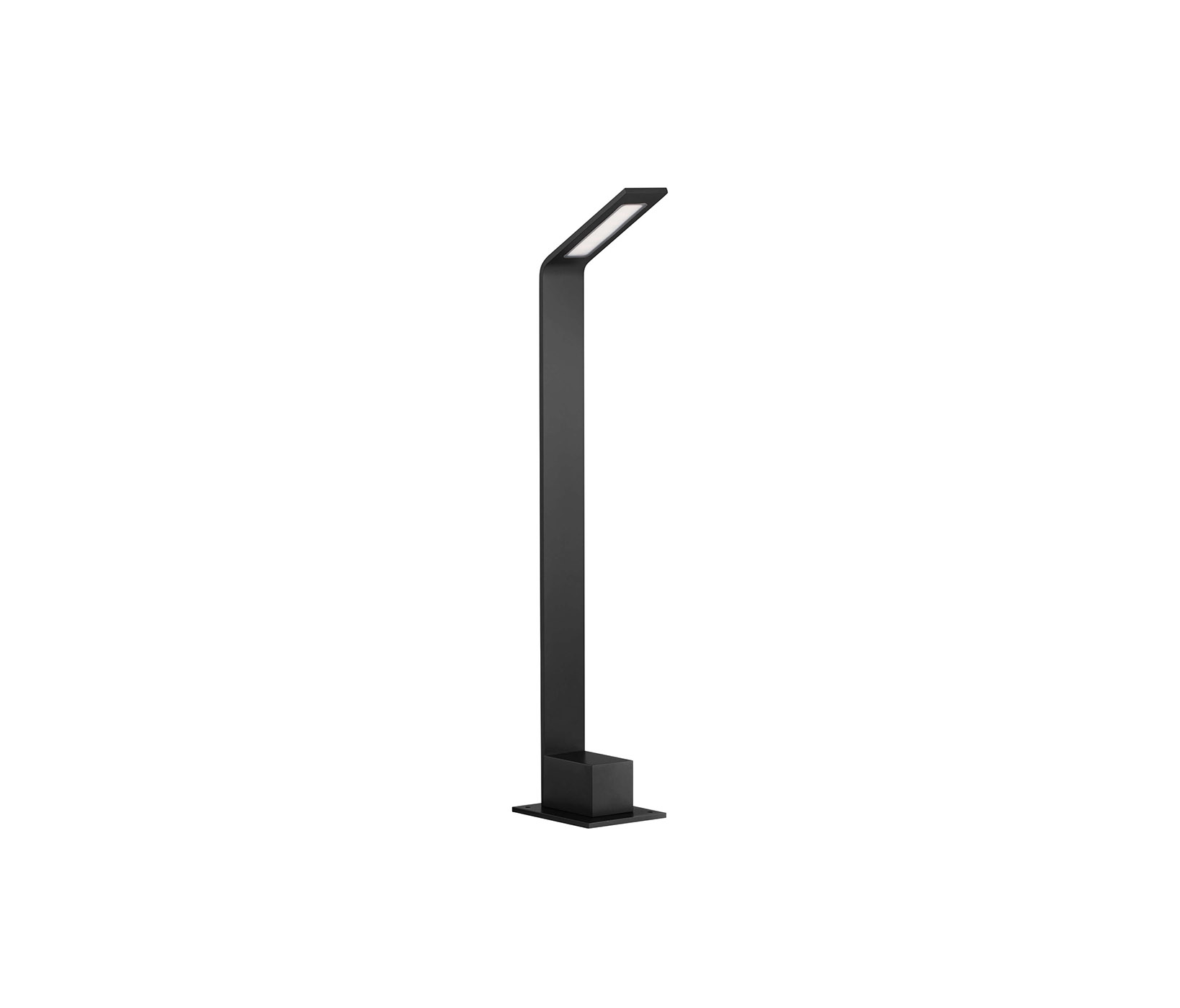 Nova Luce Vel fekete LED kültéri állólámpa (NL-9030723) LED 1 izzós IP65