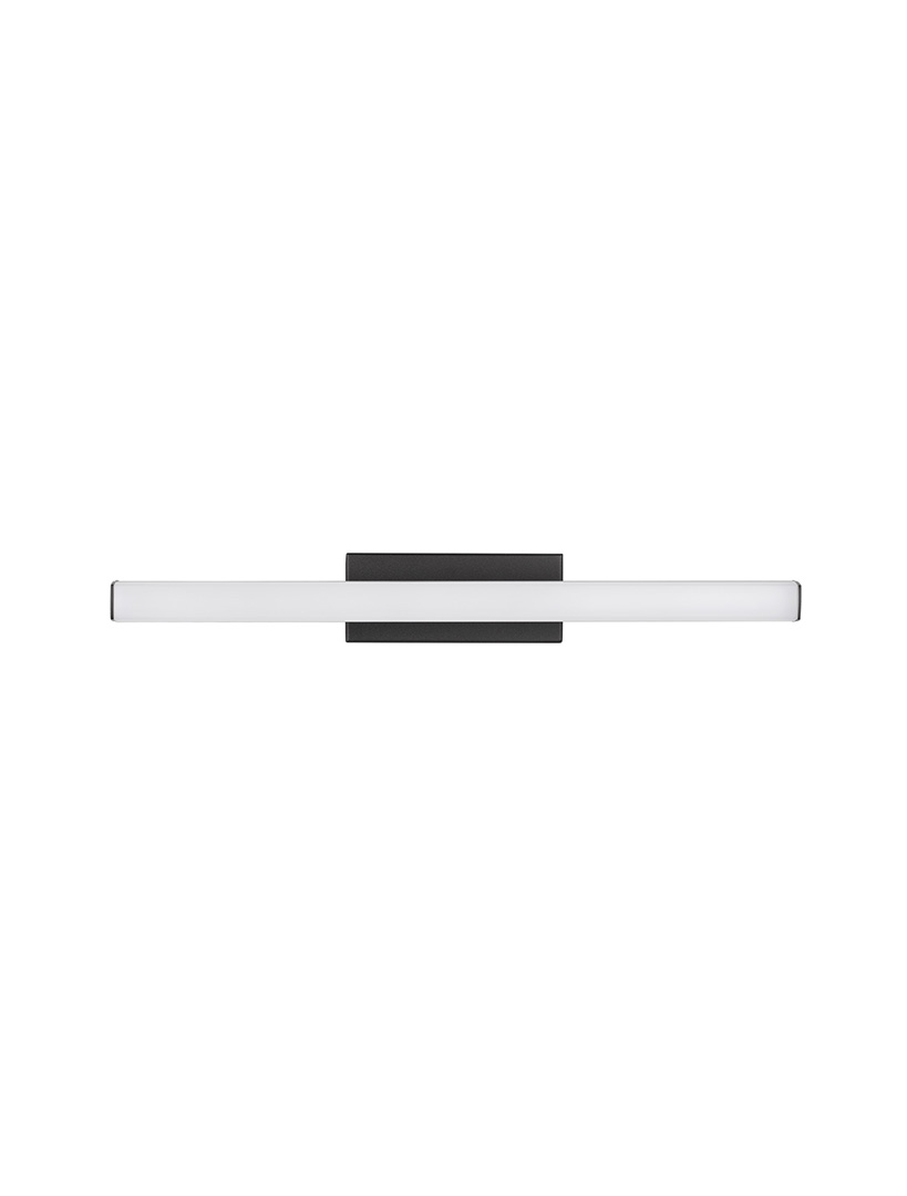 Nova Luce Willow fekete vízvédett LED fali lámpa (NL-787013) LED 1 izzós IP44